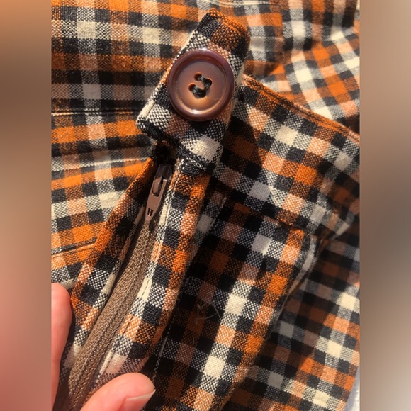 VINTAGE Checkered High-Waist Skirt - Picture 6 of 8